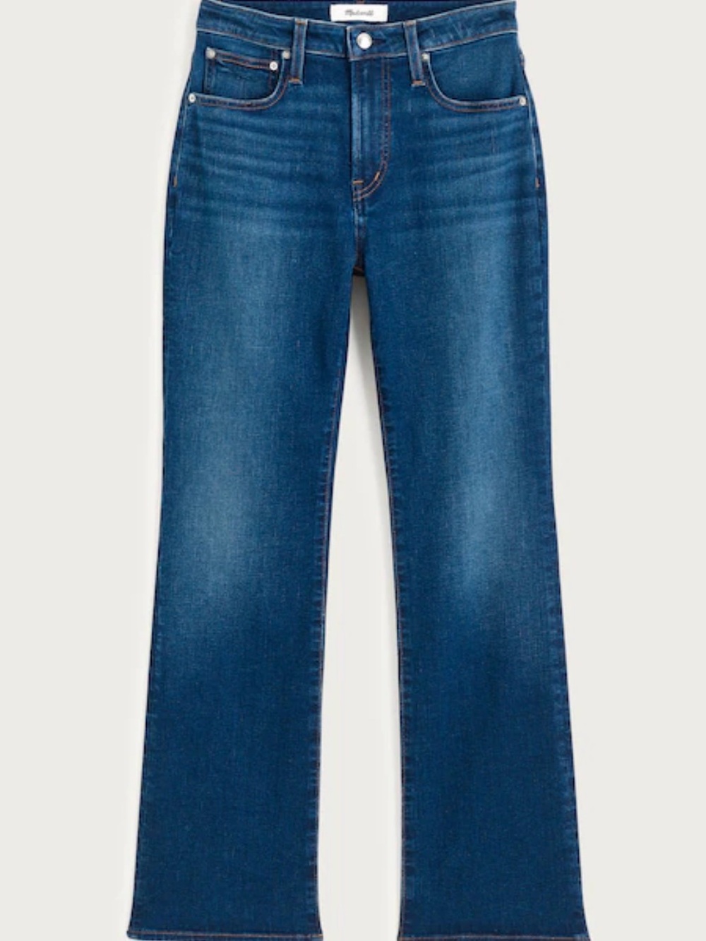 Madewell Dark Blue Flare Jeans